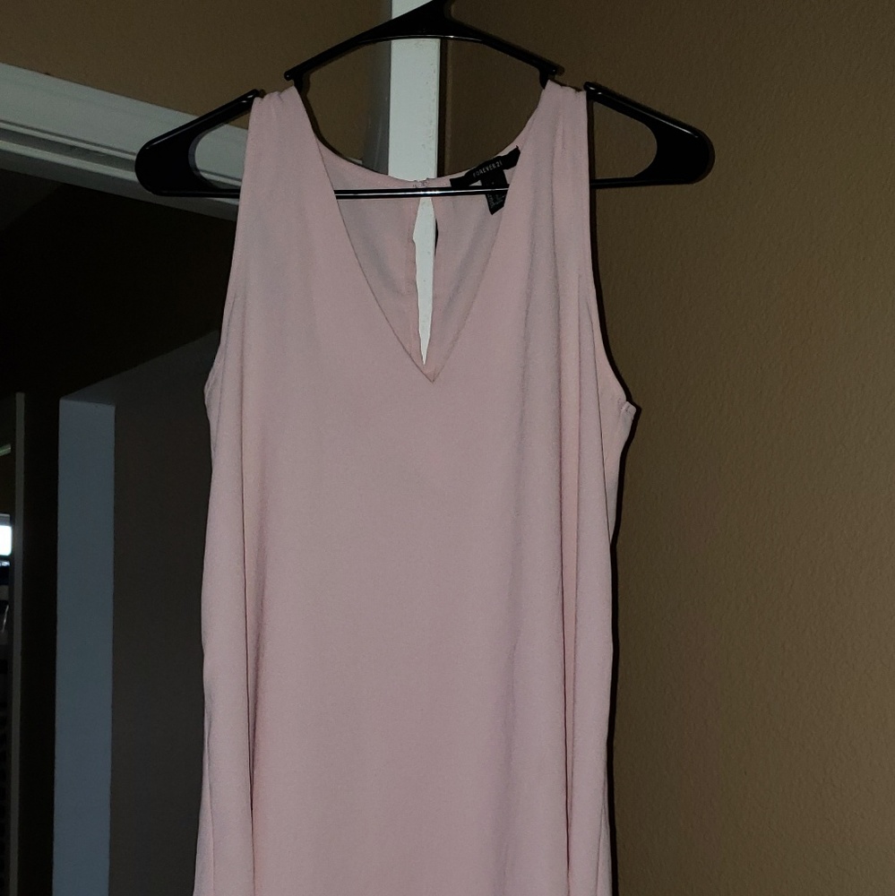 Pale pink dress